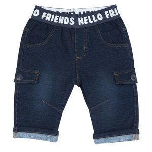 Pantaloni copii Chicco denim stretch, albastru inchis, 07878-67MFCO imagine