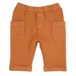 Pantaloni copii Chicco, galben cu model, 07756-67MFCO imagine