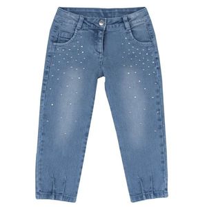 Pantaloni copii Chicco denim stretch, albastru, 24727-67MC imagine