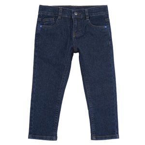 Pantaloni copii Chicco denim stretch, albastru inchis, 07520-67MC imagine