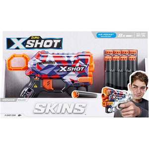 Blaster cu 8 sageti, X-Shot, Excel Skins Menace, Malice, 36515M imagine