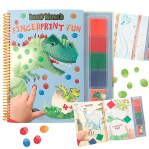 Set creativ - Fingerprint Fun - Dino World | Depesche imagine