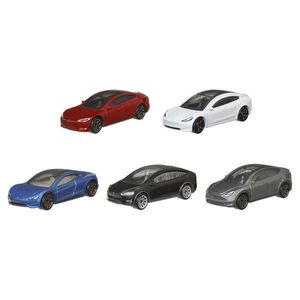 Set 5 masini - Matchbox - Tesla 20th Anniversary | Mattel imagine