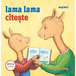 Lama Lama citeste, Anna Dewdney imagine