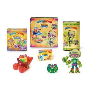 Set 3 figurine, SuperThings, Guardians of Kazoom Kid si Kazoom Slider, Verde imagine