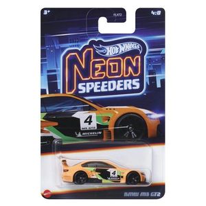 Masinuta metalica, Hot Wheels, Neon Speeders, BMW M3 GT2, HRW78 imagine