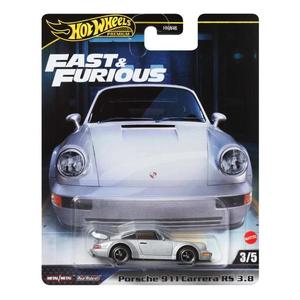 Masinuta din metal, Hot Wheels, Fast and Furious, Porsche 911 Carrera Rs 3, 8, HRT97 imagine