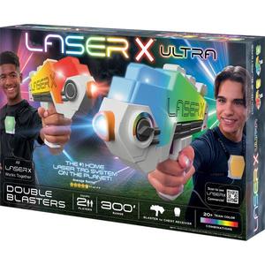 Set Double Blasters Revolution, Laser X Ultra, 90 metri imagine