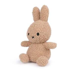 Plus Miffy in sezut, Bon Ton Toys, Bej, 23 cm imagine