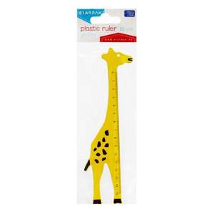 Rigla Starpak, 15 cm, Girafa imagine