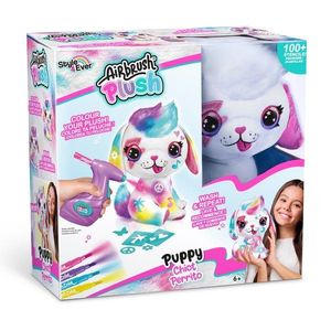 Set de joaca creativ, Airbrush Plush, Coloreaza catelusul imagine