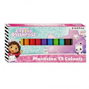 Plastilina Starpak, Gabbys Dollhouse, 12 culori imagine