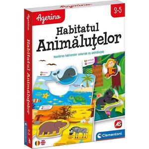 Joc educativ Agerino: Habitatul animalutelor imagine