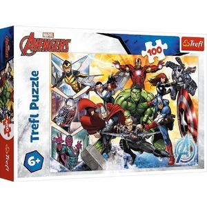 Puzzle 100: Marvel Avengers. Puterea Razbunatorilor imagine