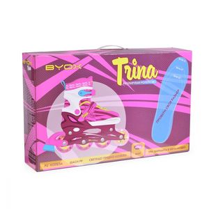 Role copii reglabile 30-33 Byox Trina S Pink imagine