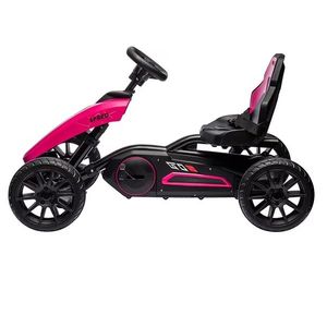 Kart cu pedale si roti EVA Nichiduta Speed Pink imagine