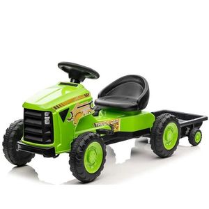 Tractoras cu pedale, pentru copii 3-6 ani, Kinderauto G206, culoare Verde imagine