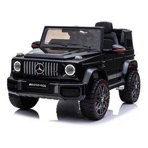 Masinuta electrica Mercedes G63 AMG, pentru copii 2-5 ani, 70W 12V, echipare Premium, neagra imagine