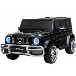 Masinuta electrica pentru 2 copii Mercedes G63 XXL 4x4 180W 12V PREMIUM culoare Neagra imagine