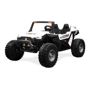 UTV electric pentru 4 copii, Kinderauto XXL Buggy, 400W 24V 14Ah, PREMIUM culoare Alba imagine