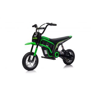 Motocicleta electrica pentru copii 5-10 ani, Kinderauto Enduro, Premium 350W, 24V, culoare verde imagine