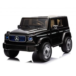 Masinuta electrica pentru copii, Mercedes EQG 140W 12V 9Ah, Premium, culoare Neagra imagine