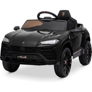 Masinuta electrica pentru copil 2-5 ani, Lamborghini Urus, 70W, 12V 7Ah, culoare Neagra imagine