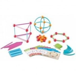 Forme geometrice din plastic - 10 piese imagine