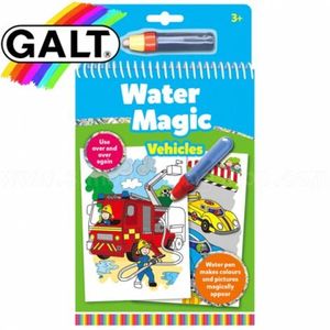 Water magic: carte de colorat vehicule imagine