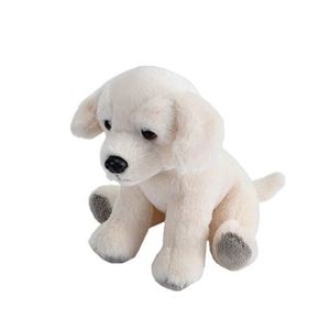 Catel Labrador Alb - Jucarie Plus Wild Republic 13 cm imagine