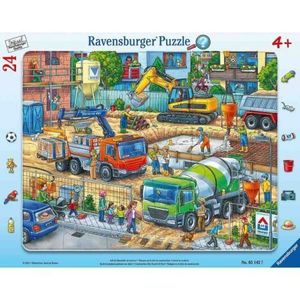 Puzzle Tip Rama Santier De Constructii, 24 Piese imagine