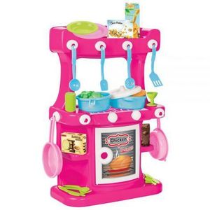 Bucatarie Pilsan Hamarat Kitchen Set pink imagine