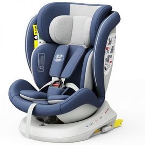 Scaun Auto Tweety Plus DELUXE BUF BOOF iSIZE Indigo cu Isofix rotativ 360 grade 40-150 cm imagine