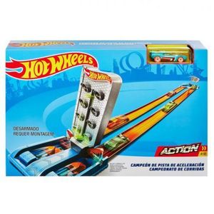 Hot Wheels Lansator Cu Masinuta Pista Pentru Acceleratii Maxime imagine