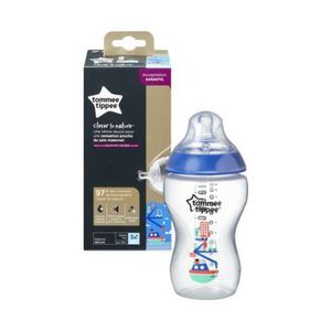 Biberon decorat 340ml, Tommee Tippee, 1 buc, imagine