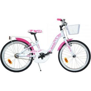 Bicicleta copii Dino Bikes 20' City Smarty alb imagine