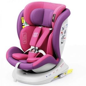 Scaun Auto Tweety Plus DELUXE BUF BOOF iSIZE UnicornPink cu Isofix rotativ 360 grade 40-150 cm imagine