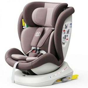 Scaun Auto Tweety Plus DELUXE BUF BOOF iSIZE LightRed cu Isofix rotativ 360 grade 40-150 cm imagine