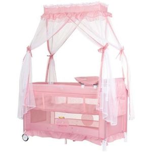 Patut pliabil Chipolino Palace Princess pink imagine