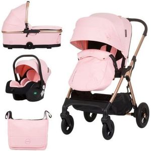 Carucior Chipolino Infinity 3 in 1 flamingo imagine