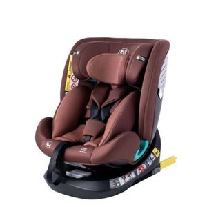 Scaun Auto Saphir DELUXE BUF BOOF iSIZE Coffee cu Isofix pozitie somn 165 grade rotativ 360 grade 40-150 cm imagine