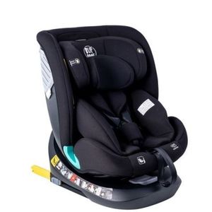 Scaun Auto Saphir DELUXE BUF BOOF iSIZE Black cu Isofix pozitie somn 165 grade rotativ 360 grade 40-150 cm imagine