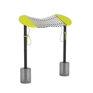 Instrument muzical Marimba Calypso pentru spatii de joaca de exterior, cu prindere in beton imagine