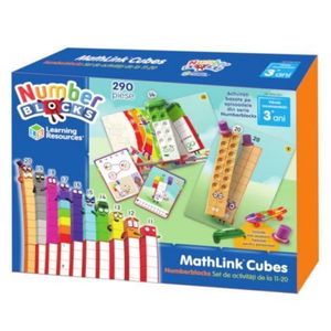 Mathlinkcubes numberblocks in romana - set de activitati de la 11 - 20 imagine