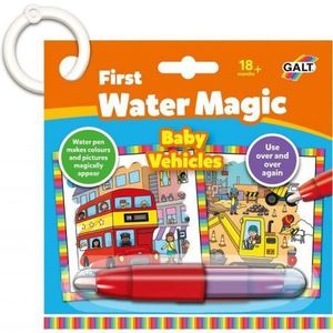 Baby water magic: carte de colorat vehicule imagine