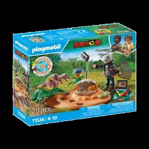 Playmobil-CUIB DE STEGOSAURUS SI HOT DE OUA imagine