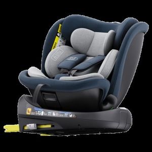 Scaun Auto B-Joy DELUXE BUF BOOF iSIZE Blue cu Isofix pozitie somn 165 grade rotativ 360 grade 40-150 cm imagine