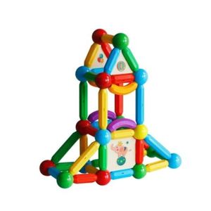 Set de constructie magnetic - stick (103 piese) imagine