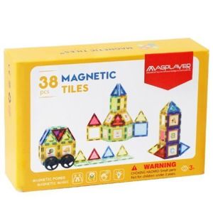 Set de constructie magnetic 3D - 38 piese imagine