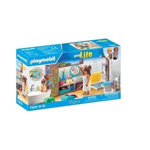 Playmobil - copil cu accesorii baie imagine